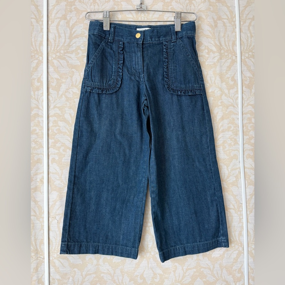 Janie and jack Wide-Leg Denim Jeans size 6 for kids